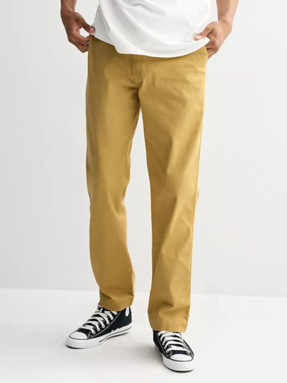 Men’s Hallstatt Stretch Comfort Twill Pants, 42 X 30, Tan
